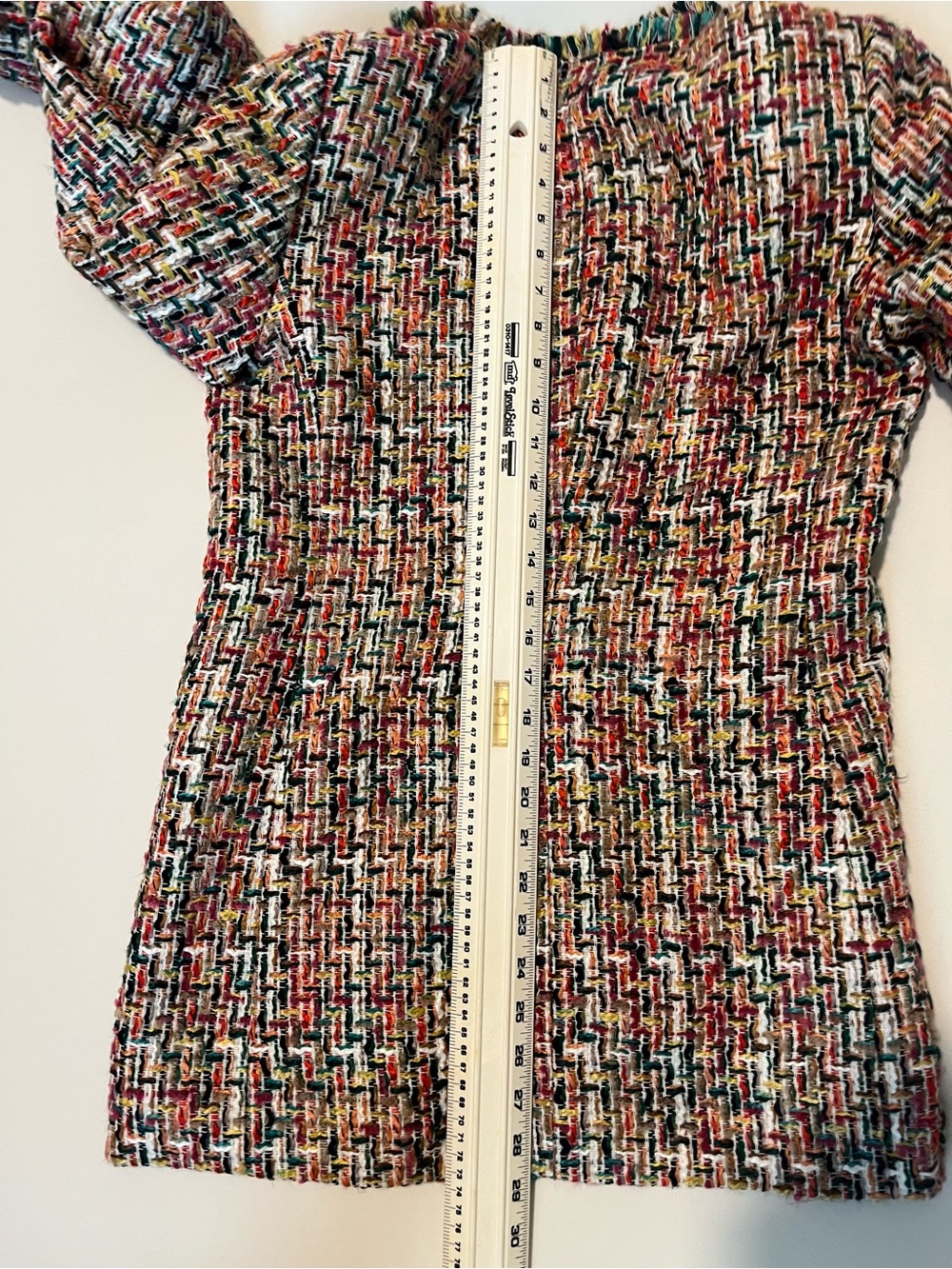 Talbots Candy Tweed Open Jacket Womens Multicolor - Picture 8 of 9